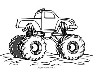 Monster Truck Boyama
