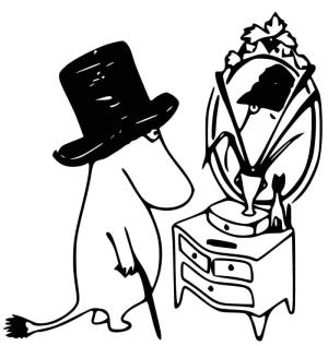 Moomin boyama sayfası,  coloring page, Moomin anahat resmi yazdırılabilir, 