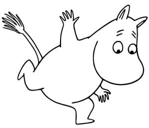 Moomin boyama sayfası,  coloring page, Çocuklar için yazdırılabilir Moomin, 