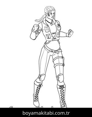 Mortal Kombat boyama sayfası – ücretsiz yazdır, boyama etkinliği