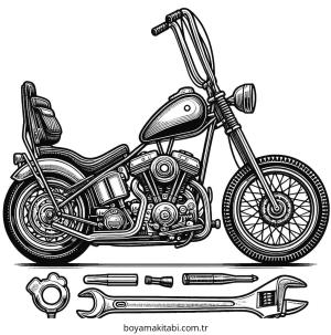Motosiklet Boyama