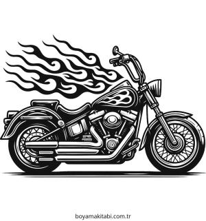 Motosiklet Boyama