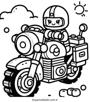 Motosiklet Boyama