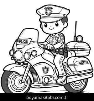 Motosiklet boyama sayfası,  coloring page, , 