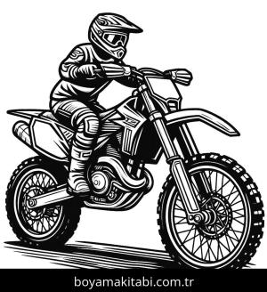Motosiklet boyama sayfası,  coloring page, , 