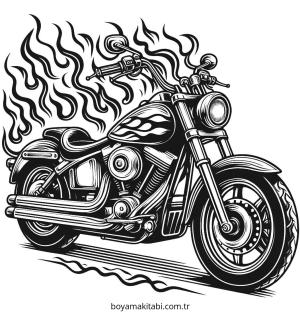 Motosiklet Boyama
