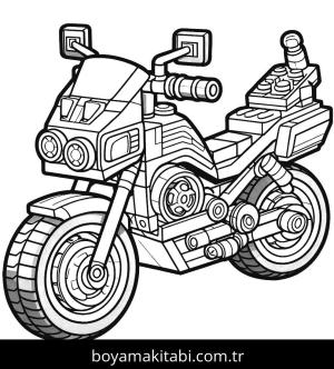Motosiklet boyama sayfası,  coloring page, , 