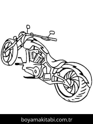 Motosiklet Boyama