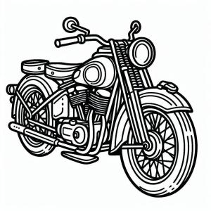 Motosiklet boyama sayfası,  coloring page, Motokros Çok Güzel, 