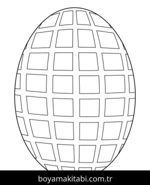 Mozaik boyama sayfası – çocuklar için, çizgi film temalı