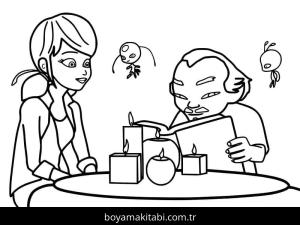 Mucize Uğur Böceği boyama sayfası – el becerilerini geliştirir, boyama çalışması