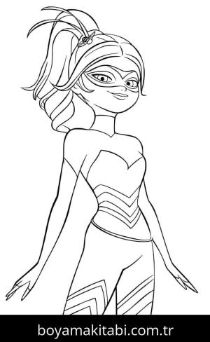 Mucize Uğur Böceği boyama sayfası – PDF indir, sevimli karakter