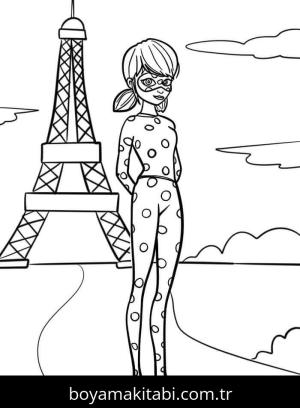 Mucize Uğur Böceği boyama sayfası – renkli çizimler, okul öncesi