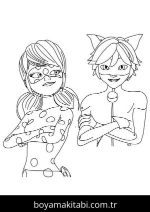 Mucize Uğur Böceği boyama sayfası – boyama çalışması, yaratıcılığı geliştirir