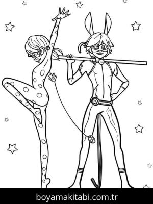 Mucize Uğur Böceği boyama sayfası – okul öncesi, evde etkinlik