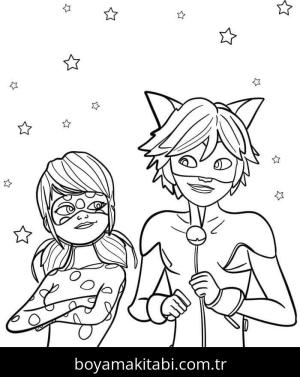 Mucize Uğur Böceği boyama sayfası – sanatsal çalışma, çocuklar için