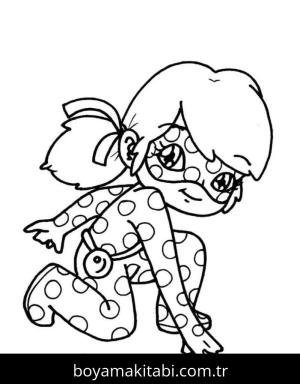 Mucize Uğur Böceği boyama sayfası – boyama etkinliği, çocuk aktivitesi