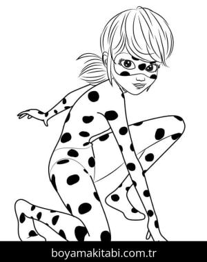 Mucize Uğur Böceği boyama sayfası – keyifli zaman, renkli çizimler