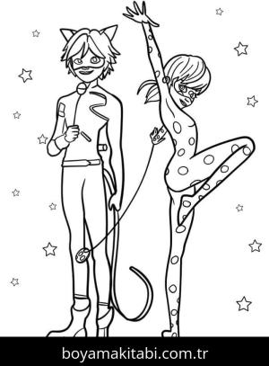 Mucize Uğur Böceği boyama sayfası – boyama çalışması, yaratıcılığı geliştirir