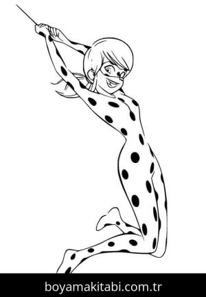 Mucize Uğur Böceği boyama sayfası – evde etkinlik, ücretsiz yazdır