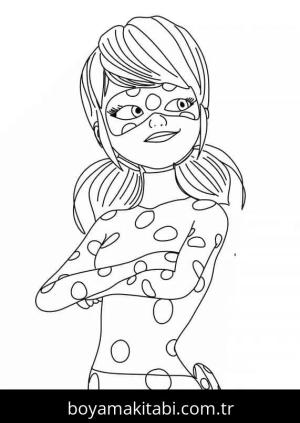 Mucize Uğur Böceği boyama sayfası – yaratıcılığı geliştirir, keyifli zaman