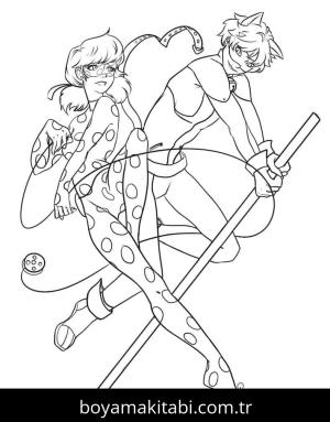 Mucize Uğur Böceği boyama sayfası – kolay boyama, eğitici aktivite