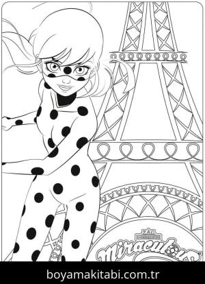 Mucize Uğur Böceği boyama sayfası – PDF indir, sevimli karakter