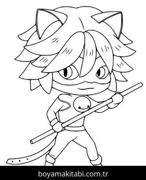 Mucize Uğur Böceği boyama sayfası – basit çizim, kolay boyama