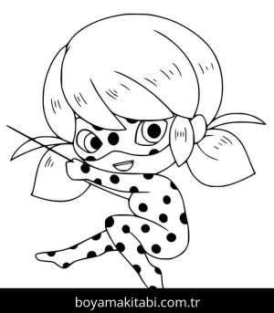 Mucize Uğur Böceği boyama sayfası – evde etkinlik, ücretsiz yazdır