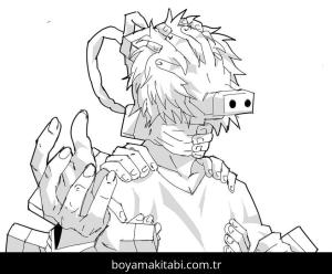 My Hero Academia boyama sayfası – çocuk aktivitesi, PDF indir