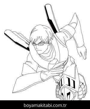 My Hero Academia boyama sayfası – yaratıcılık, eğlenceli etkinlik