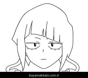My Hero Academia boyama sayfası – kolay boyama, eğitici aktivite
