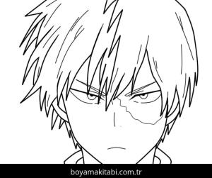 My Hero Academia boyama sayfası – ücretsiz yazdır, boyama etkinliği