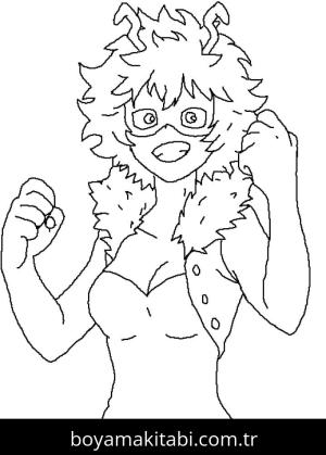 My Hero Academia boyama sayfası – eğlenceli etkinlik, el becerilerini geliştirir