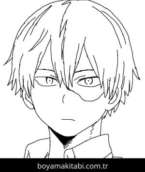 My Hero Academia boyama sayfası – boyama etkinliği, çocuk aktivitesi