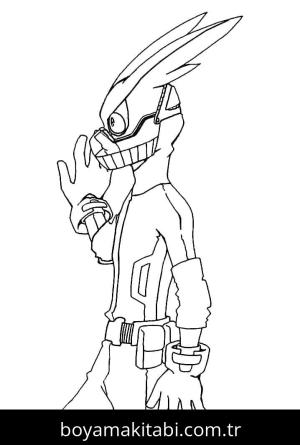 My Hero Academia boyama sayfası – yaratıcılığı geliştirir, keyifli zaman