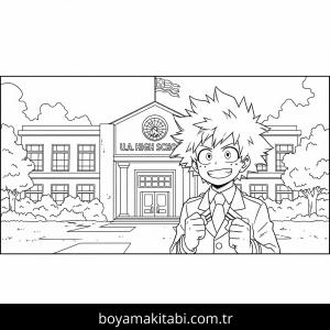 My Hero Academia boyama sayfası 48356,  coloring page, 