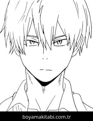 My Hero Academia boyama sayfası – çocuklar için, çizgi film temalı