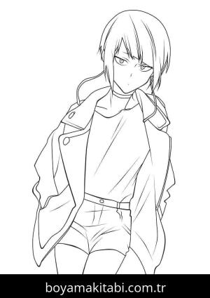 My Hero Academia boyama sayfası – eğlenceli etkinlik, el becerilerini geliştirir