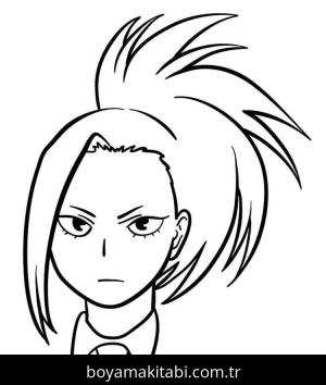 My Hero Academia boyama sayfası – boyama çalışması, yaratıcılığı geliştirir