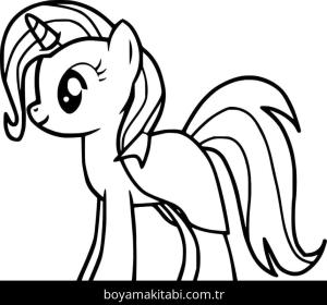My Little Pony boyama sayfası – boyama etkinliği, çocuk aktivitesi