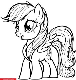 My Little Pony boyama sayfası, My Little Pony coloring page, , 