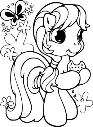 My Little Pony boyama sayfası, My Little Pony coloring page, Benim Küçük Midillim Scootaloo, 