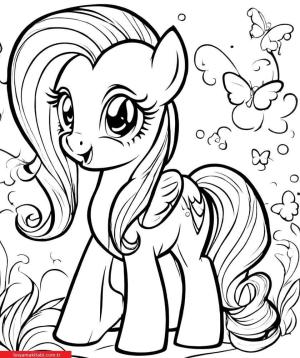 My Little Pony boyama sayfası, My Little Pony coloring page, , 