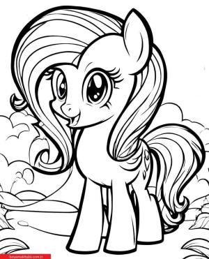 My Little Pony boyama sayfası, My Little Pony coloring page, , 