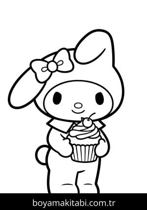 My Melody boyama sayfası 48362,  coloring page, 