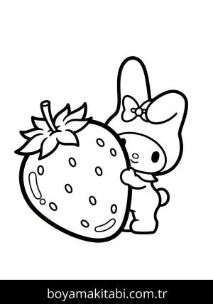 My Melody boyama sayfası 48365,  coloring page, 