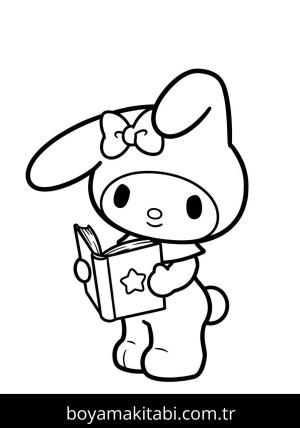 My Melody boyama sayfası 48376,  coloring page, 
