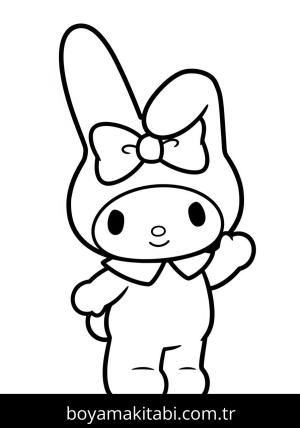 My Melody boyama sayfası 48367,  coloring page, 