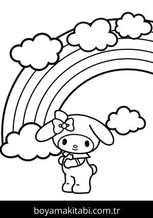 My Melody boyama sayfası 48363,  coloring page, 